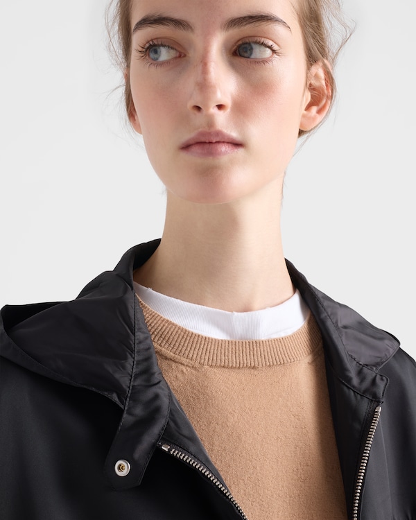 Re-Nylon blouson jacket - Black Re-Nylon blouson jacket - Black