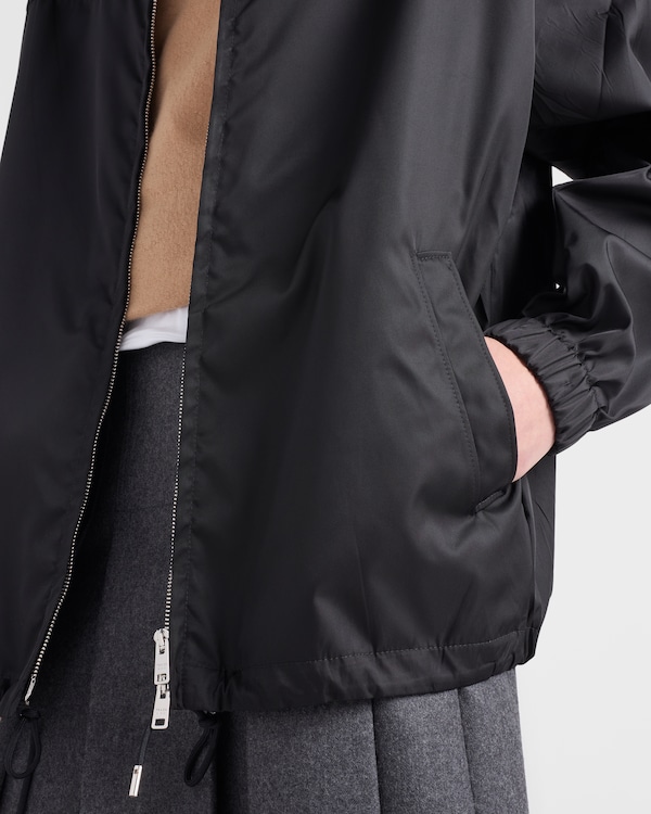 Re-Nylon blouson jacket - Black Re-Nylon blouson jacket - Black