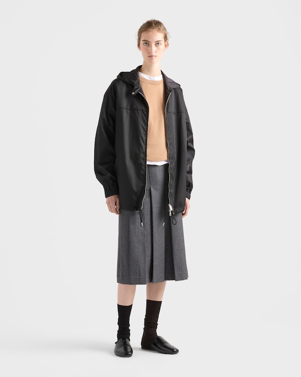 Re-Nylon blouson jacket - Black Re-Nylon blouson jacket - Black