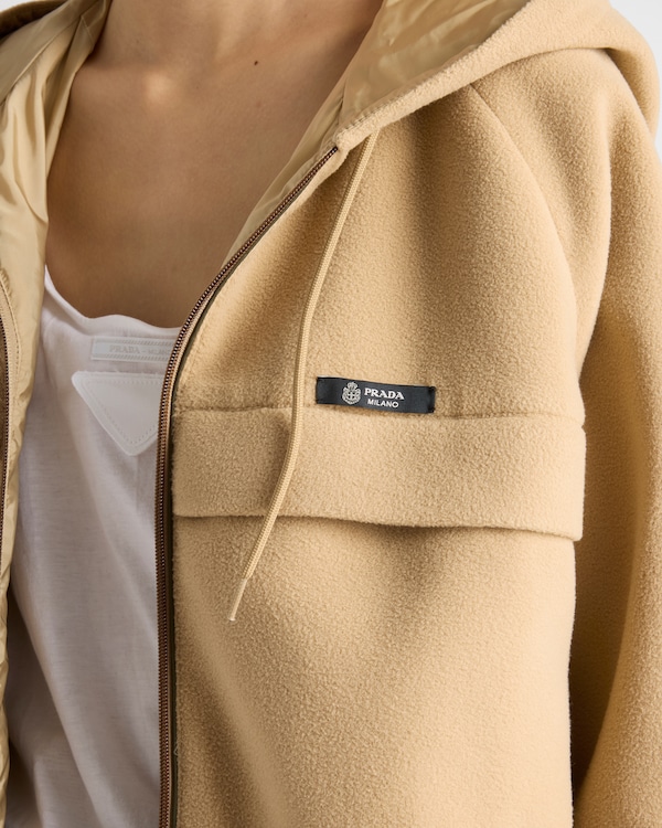 Technical fleece hoodie jacket Technical fleece hoodie jacket