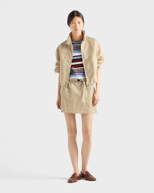 Re-Nylon blouson jacket - Desert Beige Re-Nylon blouson jacket - Desert Beige