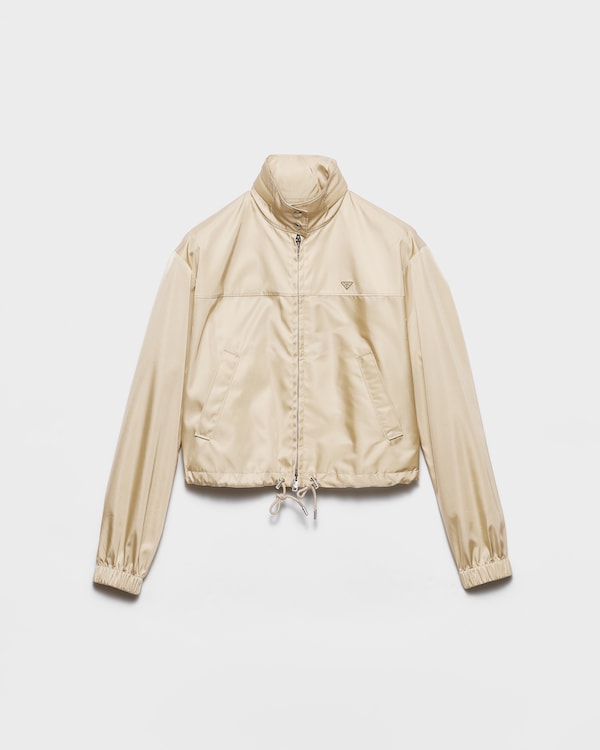 Re-Nylon blouson jacket - Desert Beige Re-Nylon blouson jacket - Desert Beige