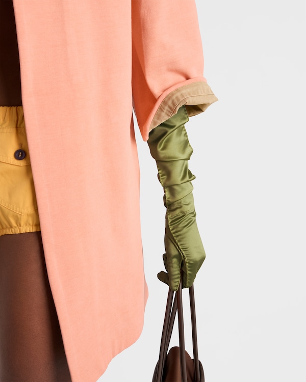 Soprabito in piquet old - Albicocca/Kaki Soprabito in piquet old - Albicocca/Kaki