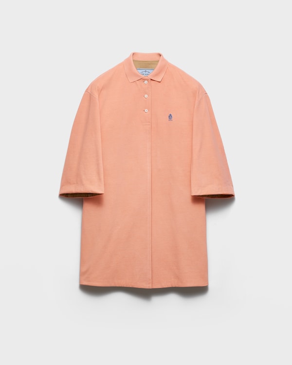 Soprabito in piquet old - Albicocca/Kaki Soprabito in piquet old - Albicocca/Kaki