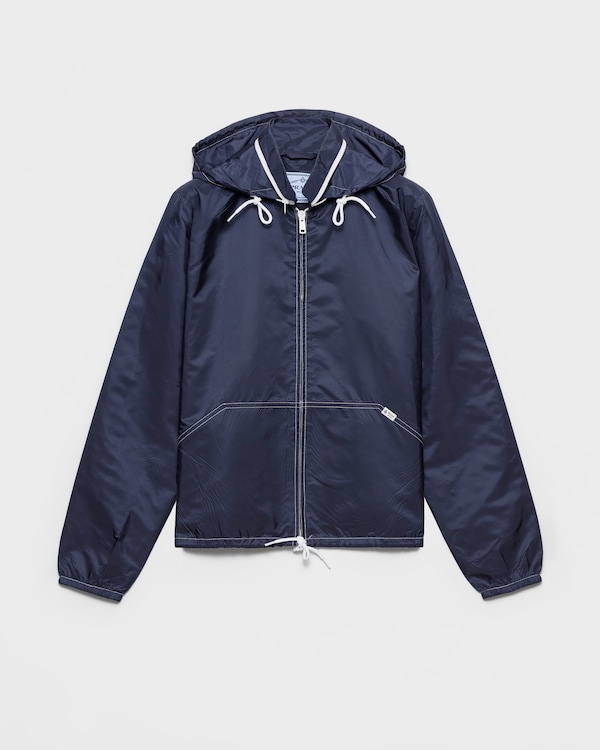 Lightweight Re-Nylon blouson jacket - Blue Lightweight Re-Nylon blouson jacket - Blue