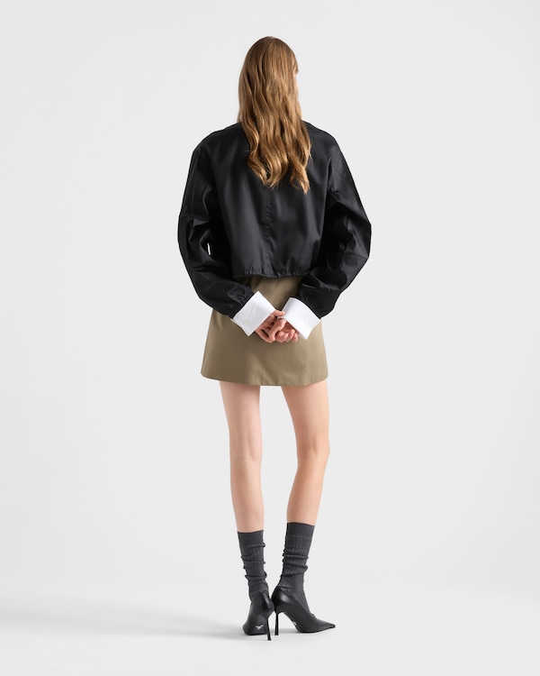 Re-Nylon blouson jacket - Black Re-Nylon blouson jacket - Black