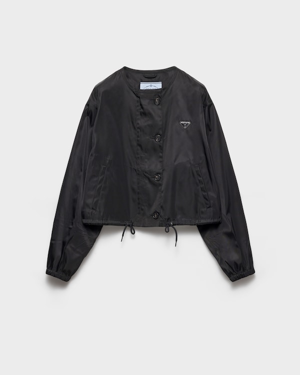 Re-Nylon blouson jacket - Black Re-Nylon blouson jacket - Black