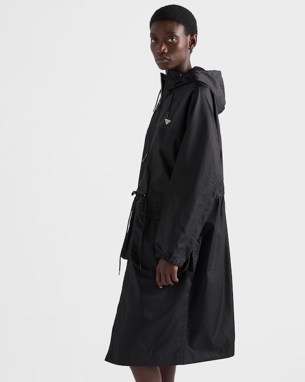 Re-Nylon rain jacket - Black Re-Nylon rain jacket - Black
