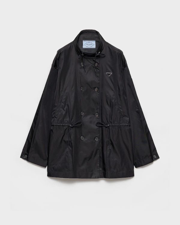 Re-Nylon rain jacket - Black Re-Nylon rain jacket - Black