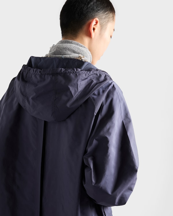 輕盈 Re-Nylon 雨衣 - 藍色 輕盈 Re-Nylon 雨衣 - 藍色