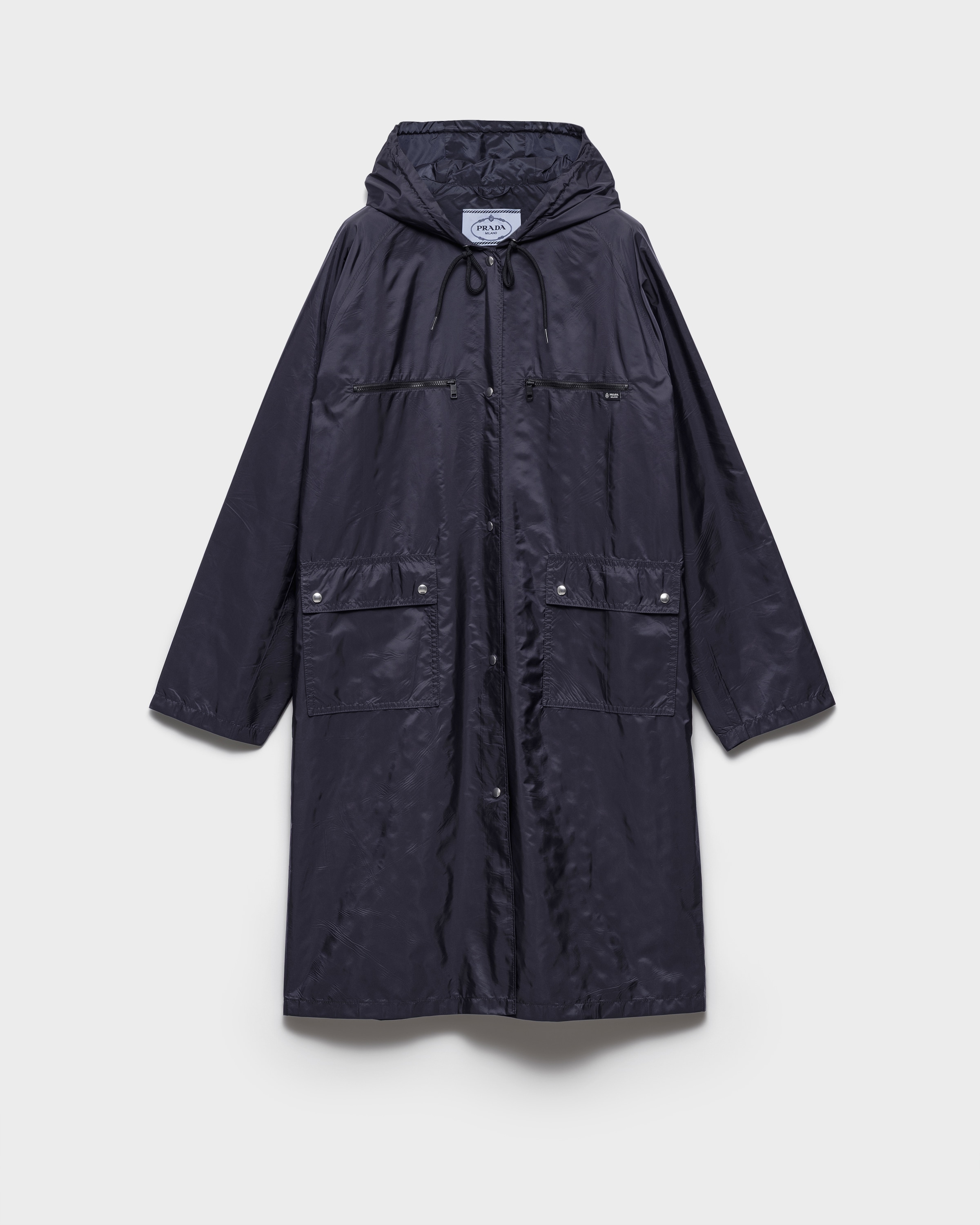 PRADA レインコート ぐみさんご購入用 ブルー ライトウェイト Re-nylon レインコート | PRADA - 日本