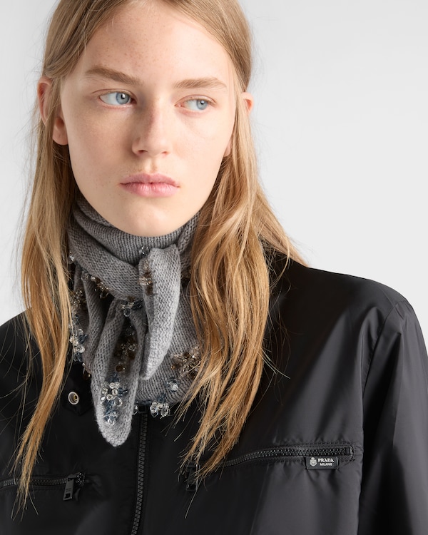 Lightweight Re-Nylon blouson jacket - Black Lightweight Re-Nylon blouson jacket - Black