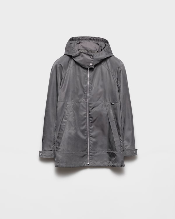 Washed Re-Nylon jacket - Lead Gray Washed Re-Nylon jacket - Lead Gray