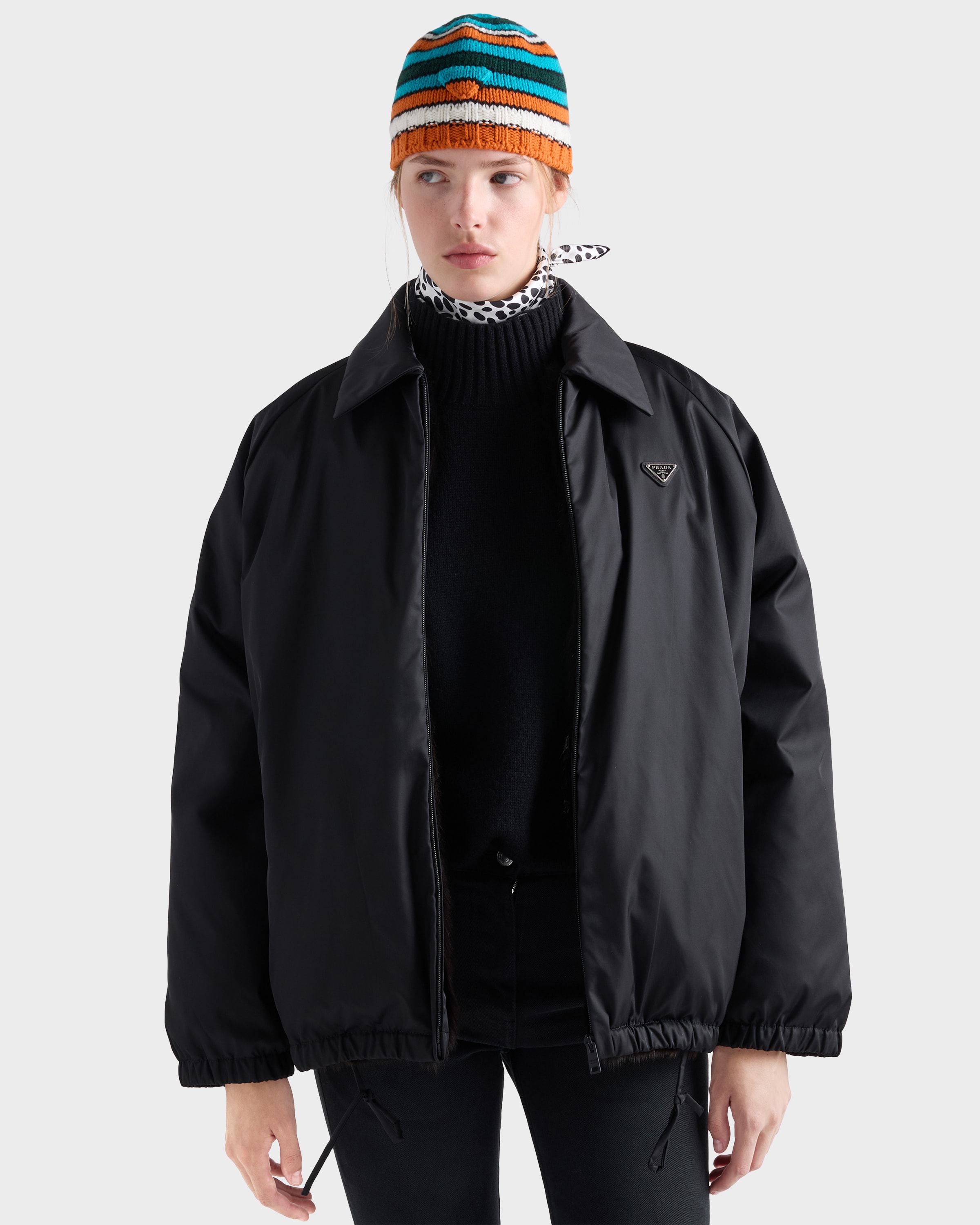 R*9様 PRADA ナイロンジャケット Black Re-nylon Padded Jacket | PRADA - Canada
