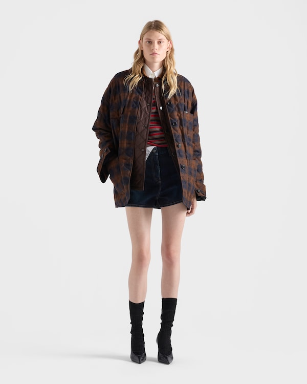 Lightweight, quilted Re-Nylon jacket - Cocoa Brown Lightweight, quilted Re-Nylon jacket - Cocoa Brown
