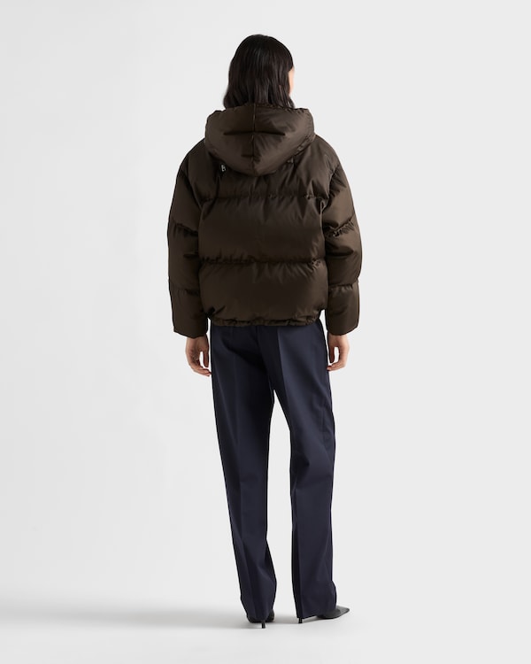 Re-Nylon down jacket - Cocoa Brown Re-Nylon down jacket - Cocoa Brown