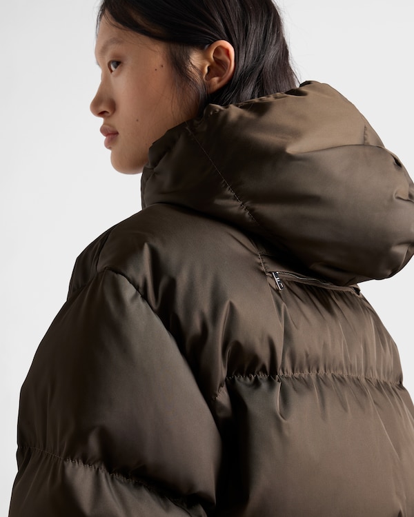 Re-Nylon down jacket - Cocoa Brown Re-Nylon down jacket - Cocoa Brown