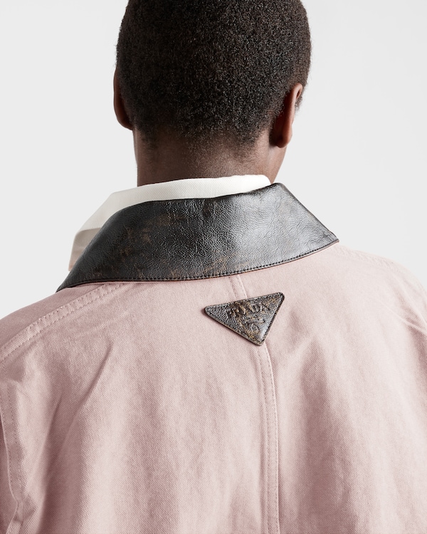 帆布夹克 - 粉红色 帆布夹克 - 粉红色