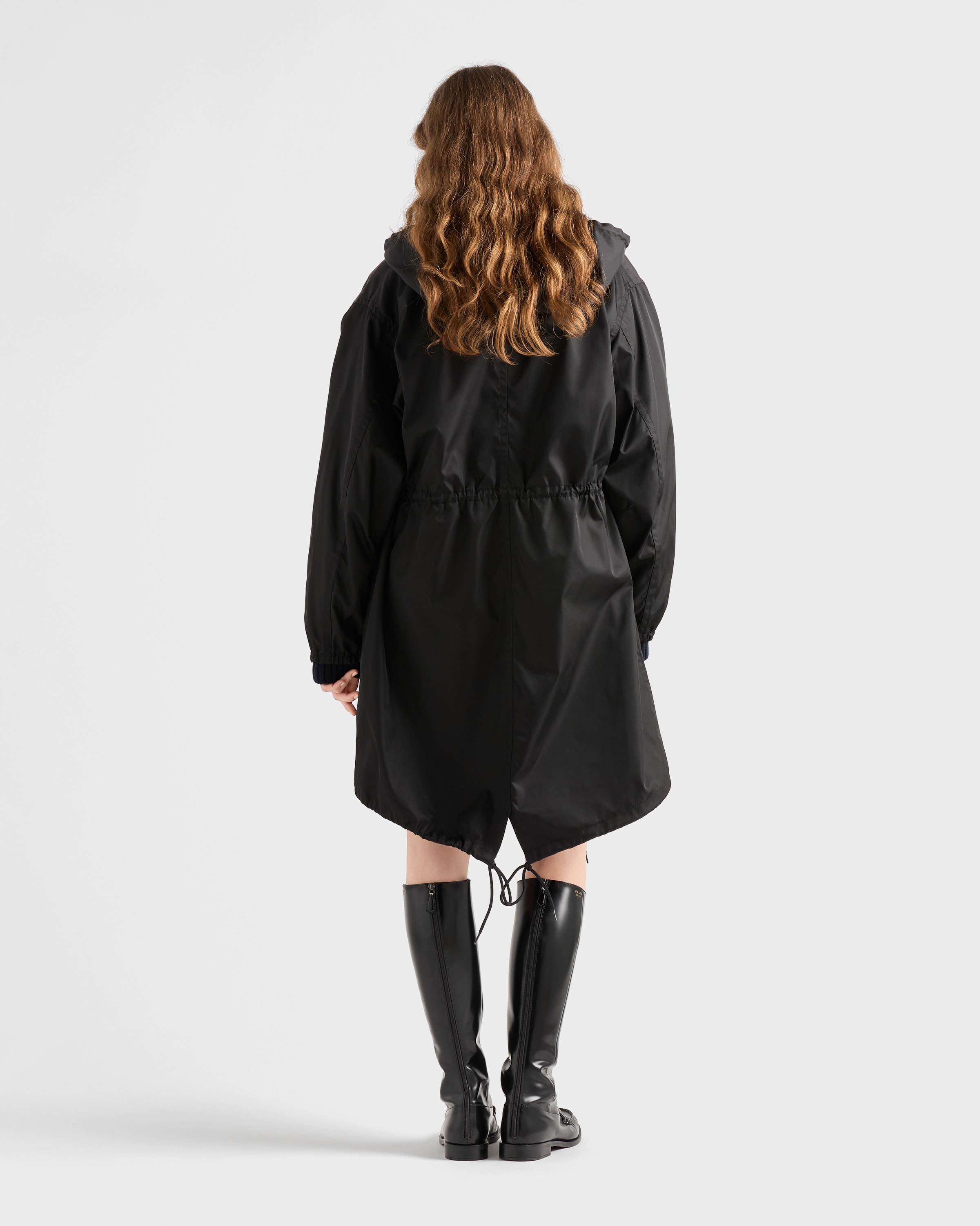 Prada Re-Nylon レインコート | ブラック | FARFETCH JP