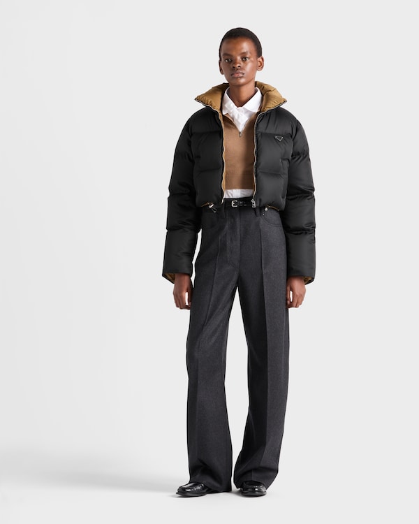 Veste courte en duvet Re-Nylon Veste courte en duvet Re-Nylon