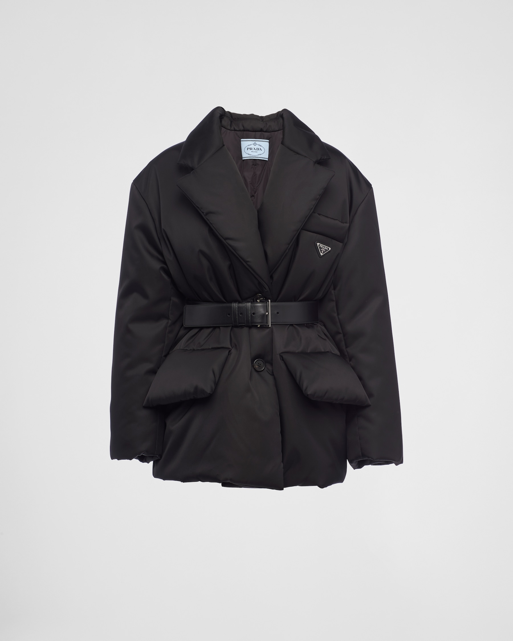 Black Re-nylon Down Jacket | PRADA