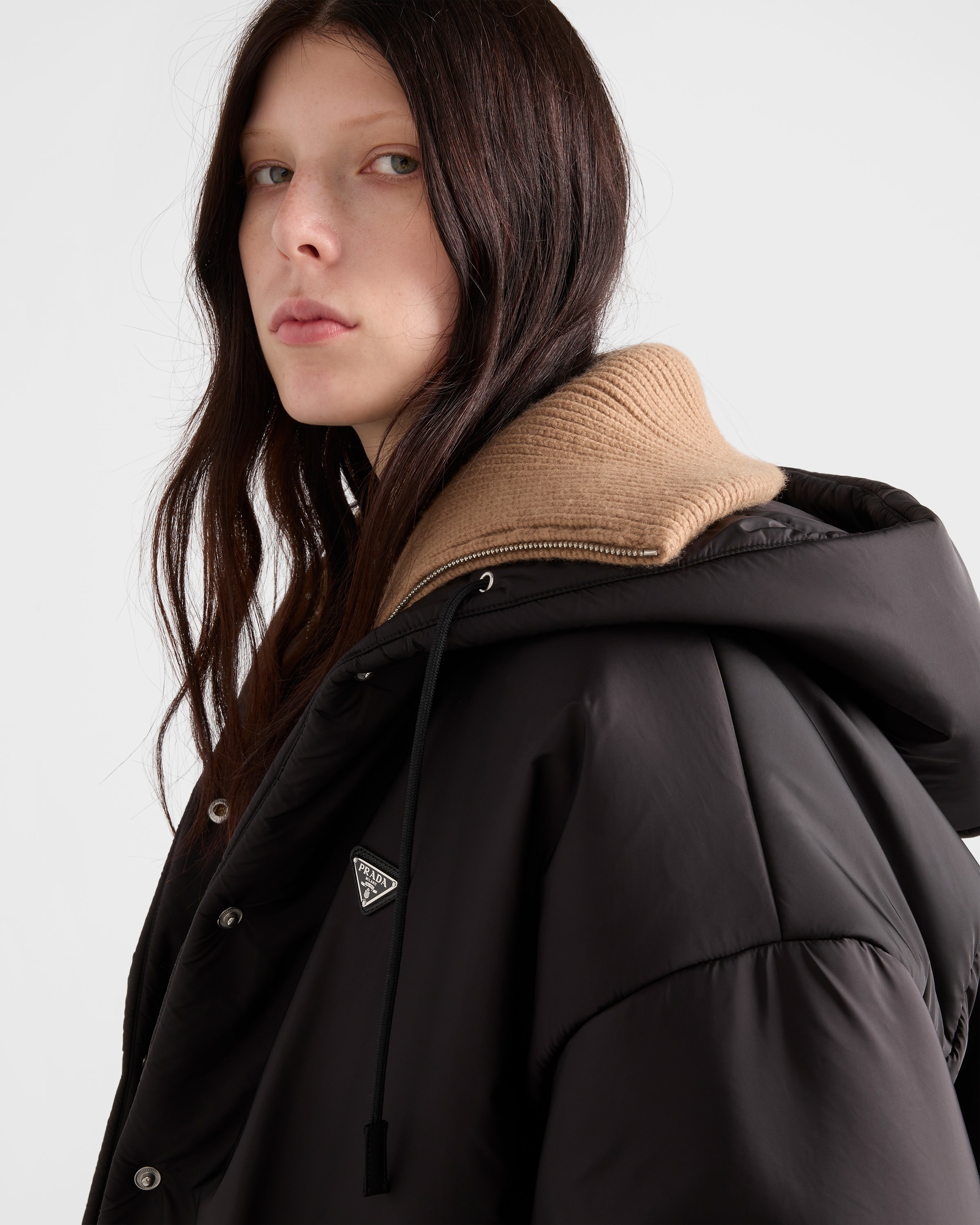 Lightweight Re-Nylon raincoat