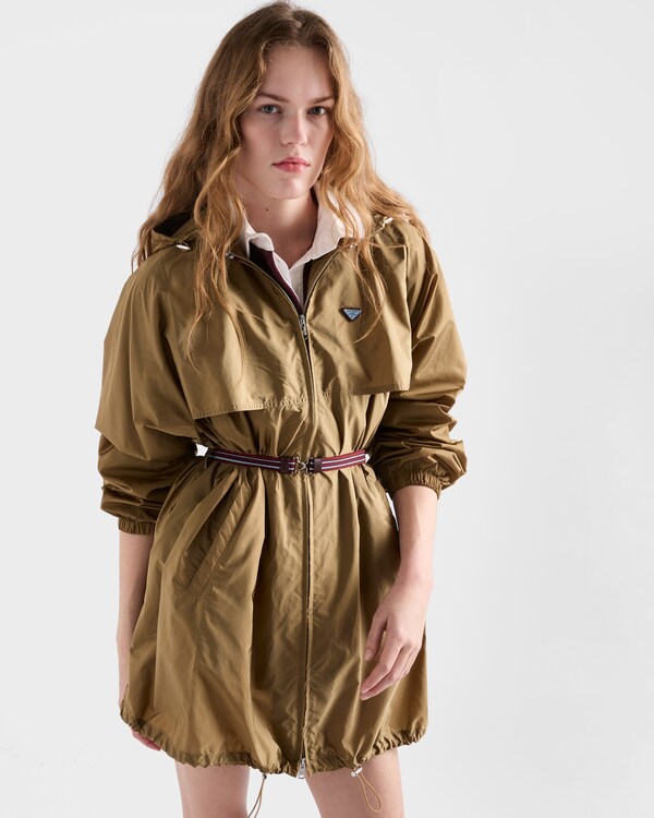Lightweight Re-Nylon raincoat - Sesame Lightweight Re-Nylon raincoat - Sesame