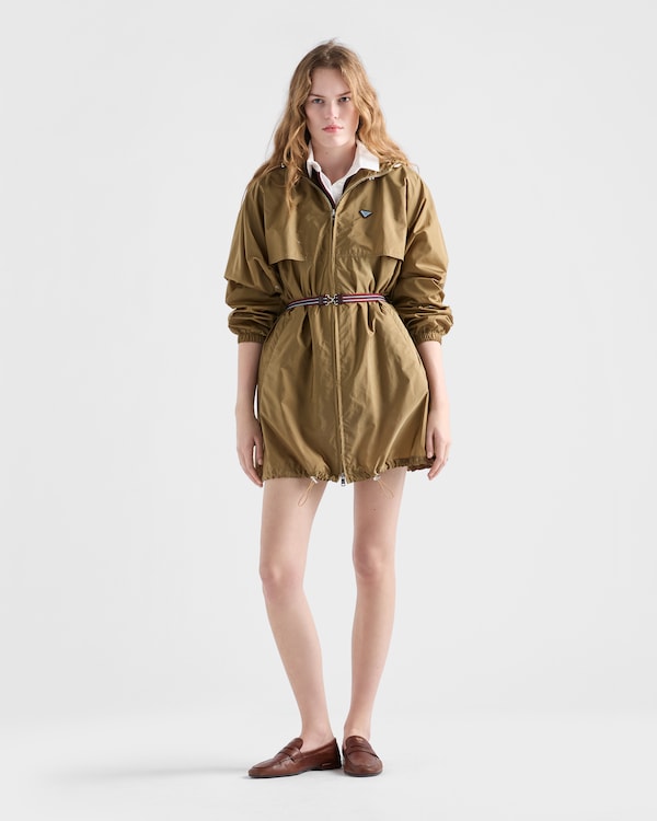 Lightweight Re-Nylon raincoat - Sesame Lightweight Re-Nylon raincoat - Sesame