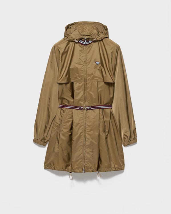 Lightweight Re-Nylon raincoat - Sesame Lightweight Re-Nylon raincoat - Sesame