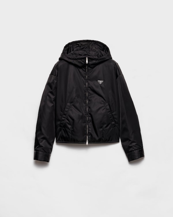 PRADA ライト Re-Nylon レインジャケット ブラック ライトRe-Nylon レインジャケット | PRADA