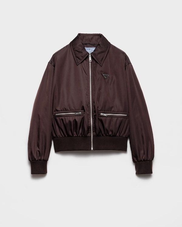 アウターその他 PRADA Dark blue Re-Nylon jacket (292248SOOO1WQ8 F0SVF) Blue/White Re-Nylon jacket | PRADA