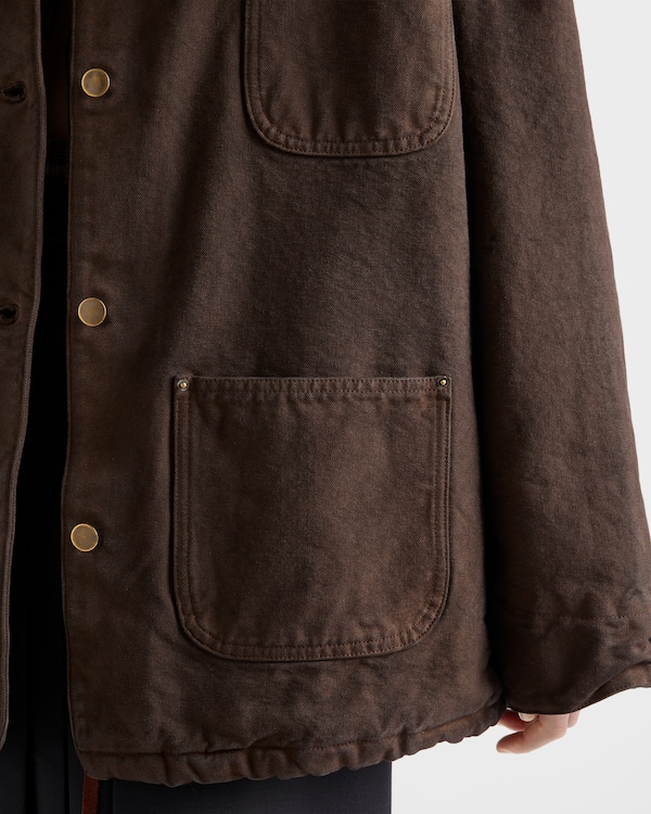 Canvas blouson jacket Canvas blouson jacket