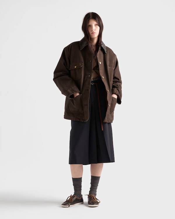 Canvas blouson jacket Canvas blouson jacket