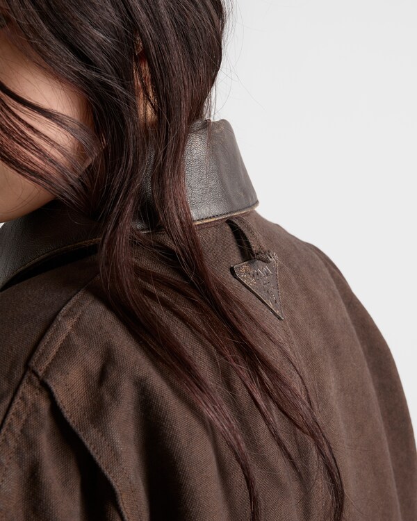 Canvas blouson jacket Canvas blouson jacket