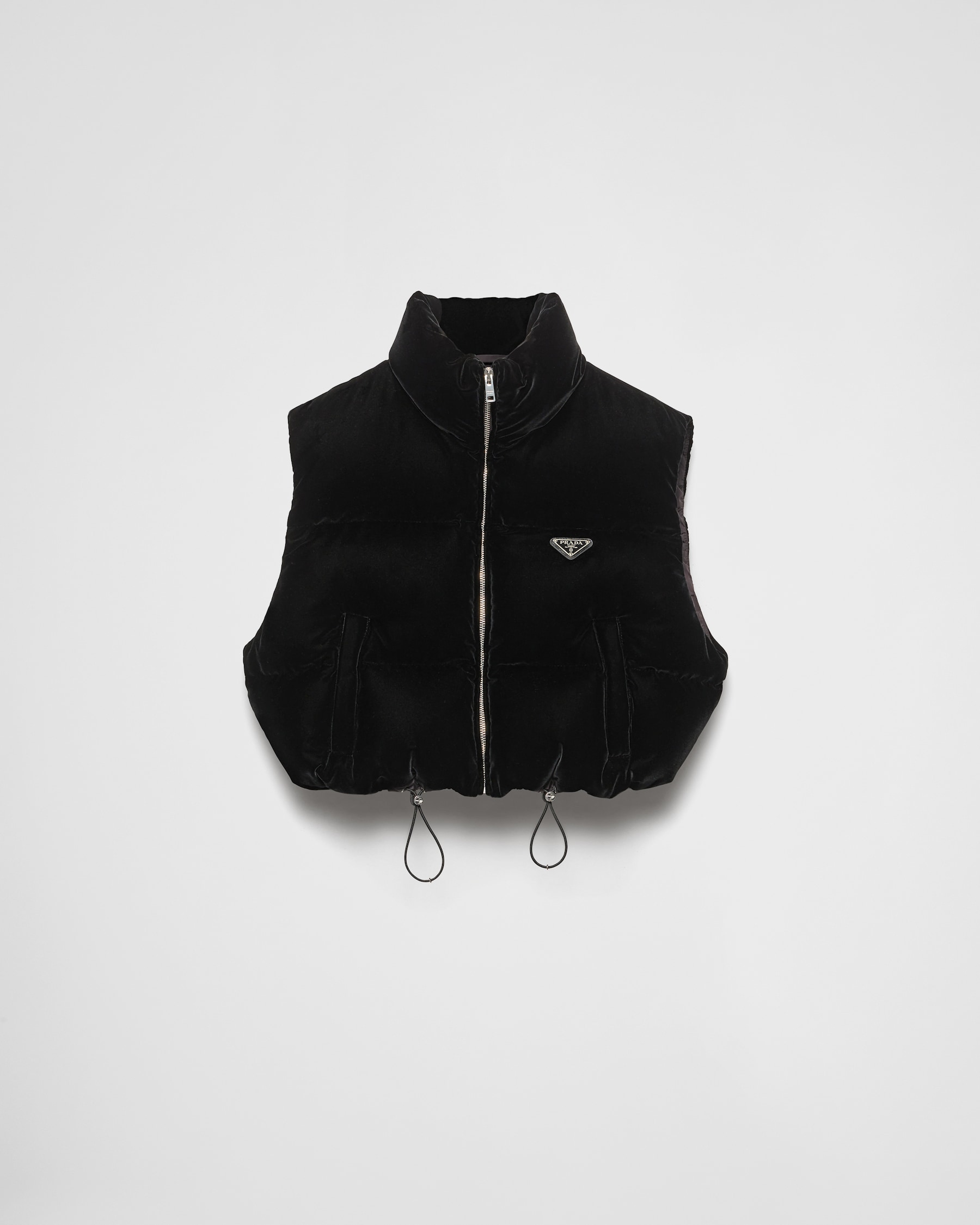 Prada 25 Cat Ear Tube Top Vest Pink Cotton