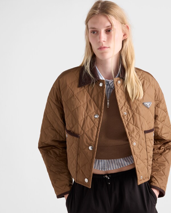 Light Re-Nylon cropped jacket Light Re-Nylon cropped jacket