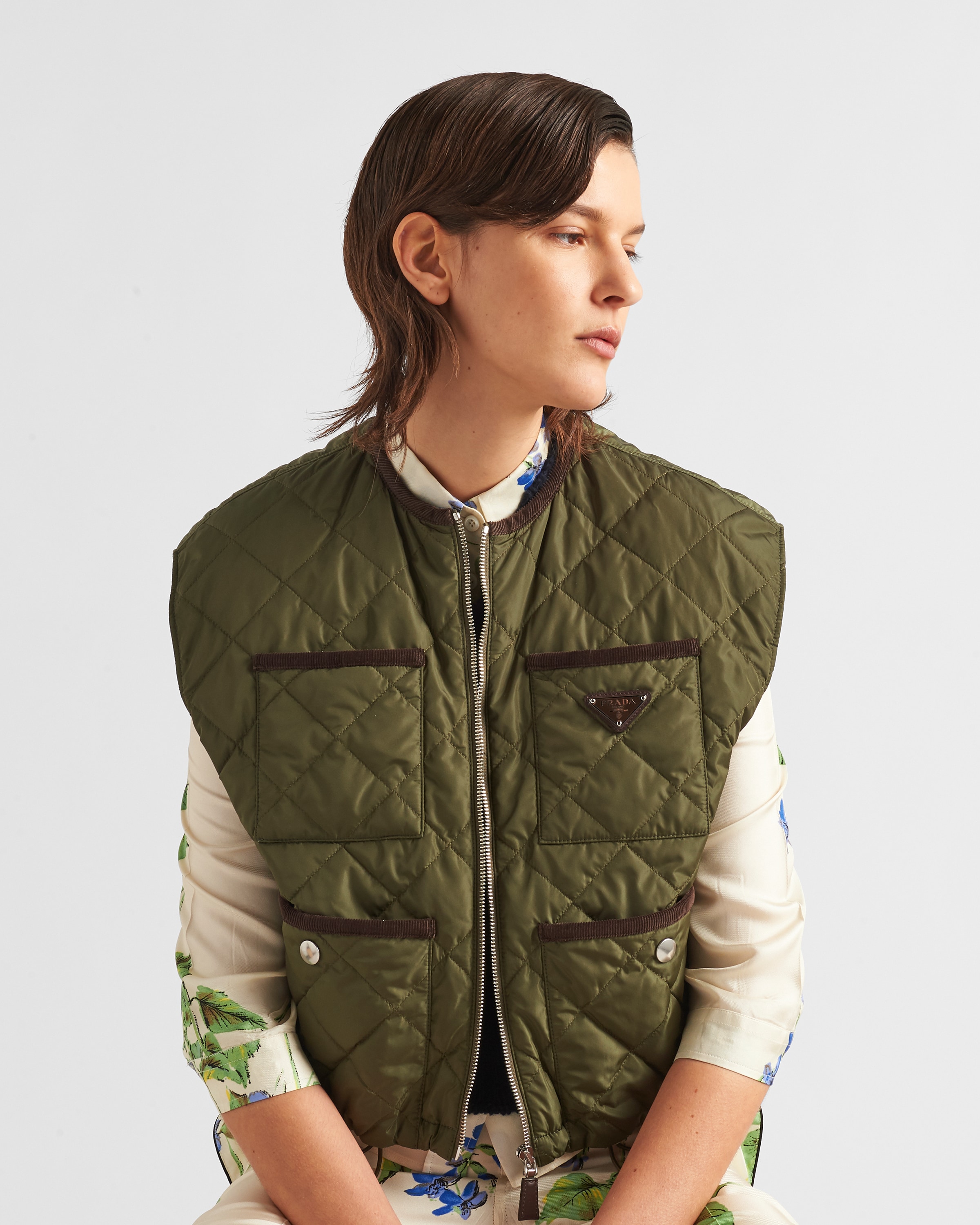 Prada vest womens online