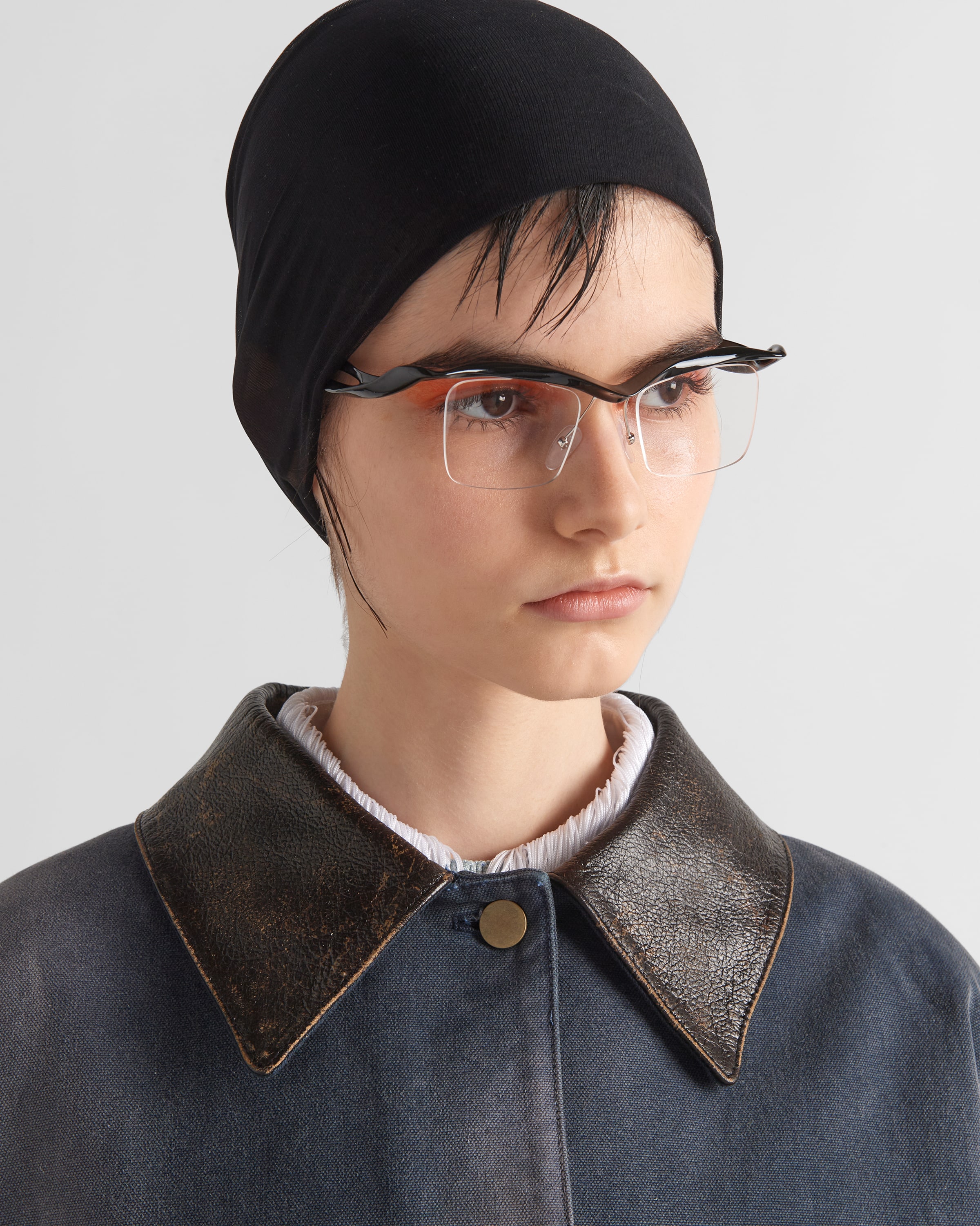 PRADA JACKE AUS CANVAS