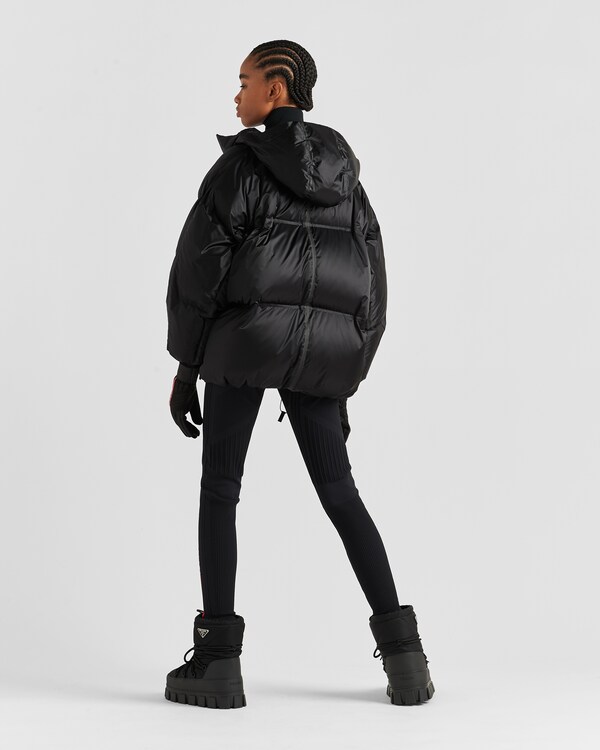 Oversized technical Re-Nylon down jacket Oversized technical Re-Nylon down jacket