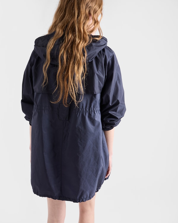 ライトウェイトRe-Nylonフード付レインコート - ブルー ライトウェイトRe-Nylonフード付レインコート - ブルー