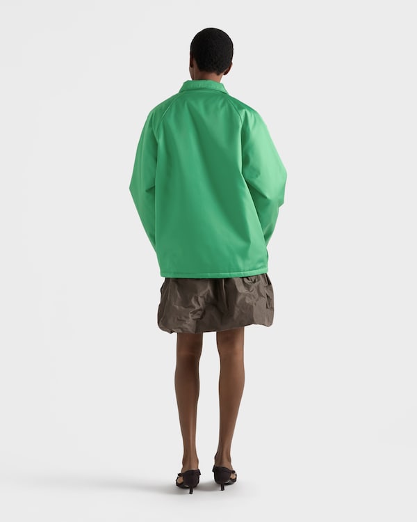 Re-Nylon blouson jacket - Green Re-Nylon blouson jacket - Green