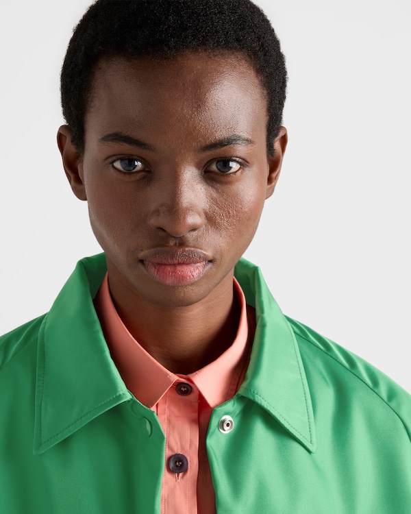 Re-Nylon blouson jacket - Green Re-Nylon blouson jacket - Green