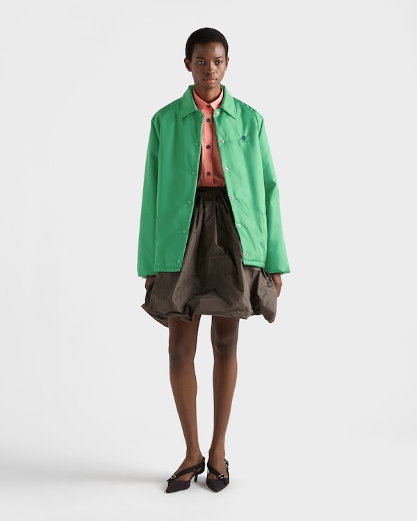 Re-Nylon blouson jacket - Green Re-Nylon blouson jacket - Green