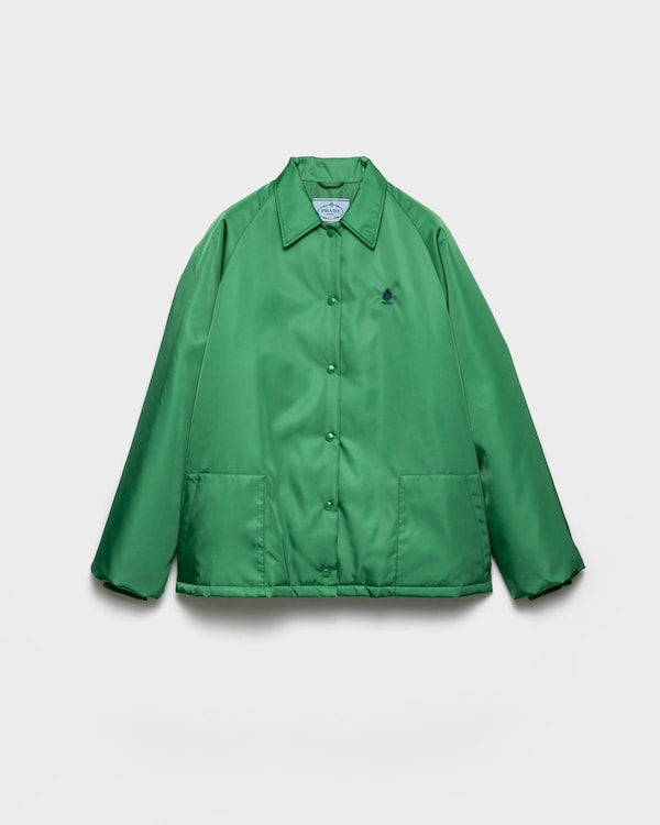 Re-Nylon blouson jacket - Green Re-Nylon blouson jacket - Green