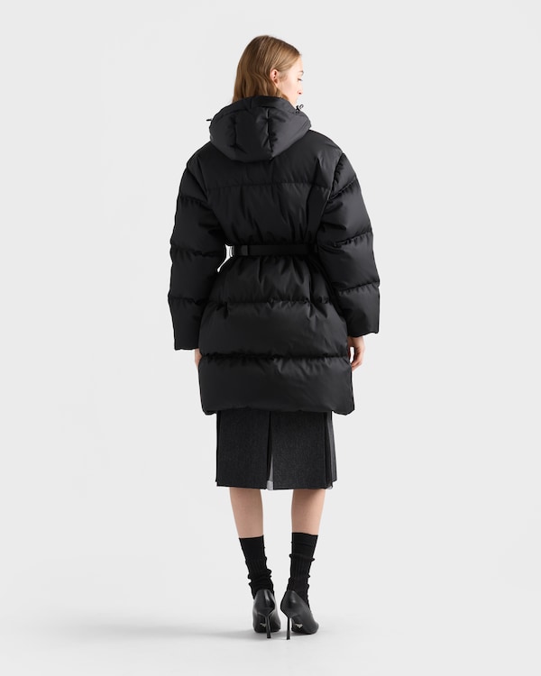 Re-Nylon down coat - Black Re-Nylon down coat - Black