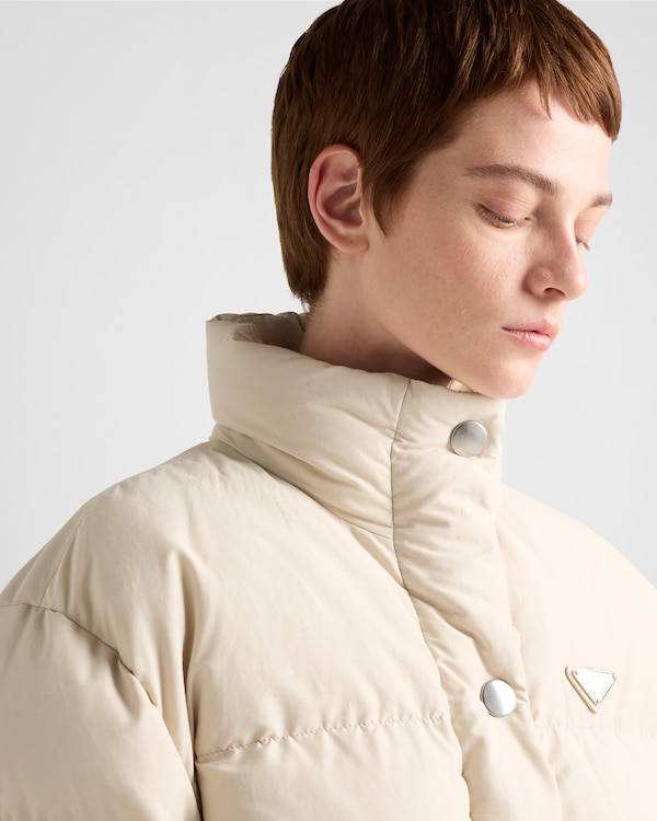 Technical fabric down jacket Technical fabric down jacket