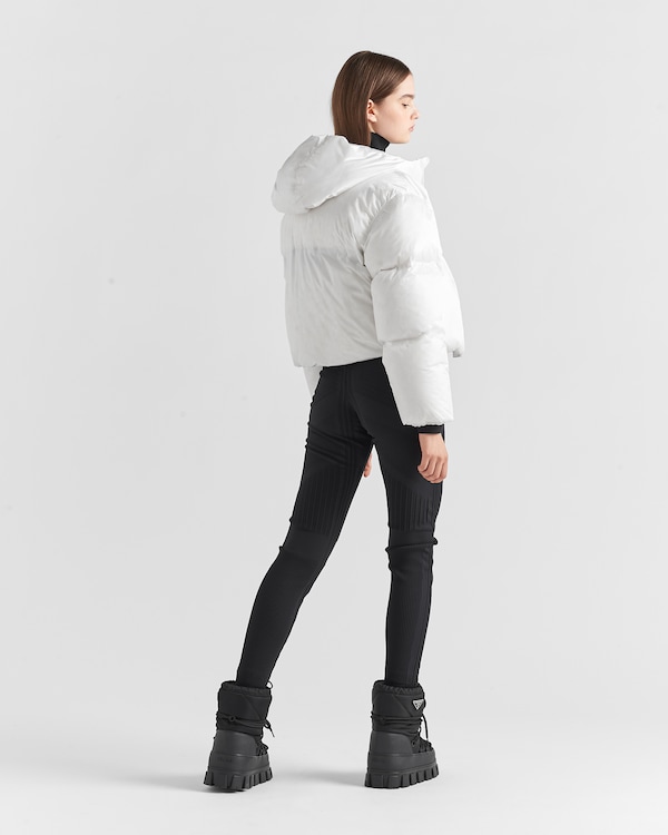 Piumino corto in Re-Nylon Tec Piumino corto in Re-Nylon Tec