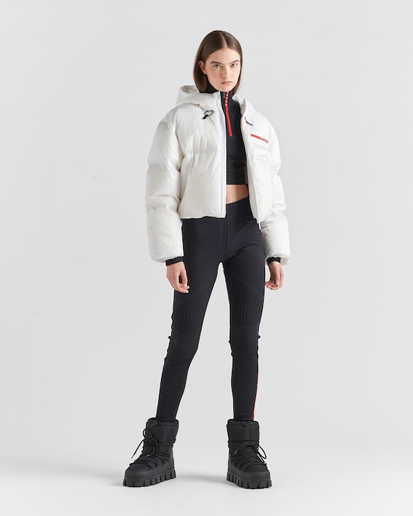 Piumino corto in Re-Nylon Tec Piumino corto in Re-Nylon Tec