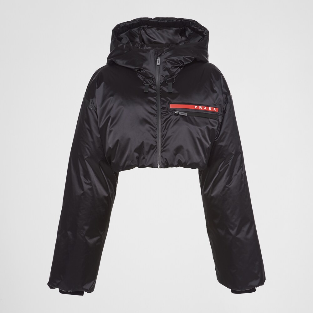 Prada 技術 Re-Nylon 連帽羽絨外套 1