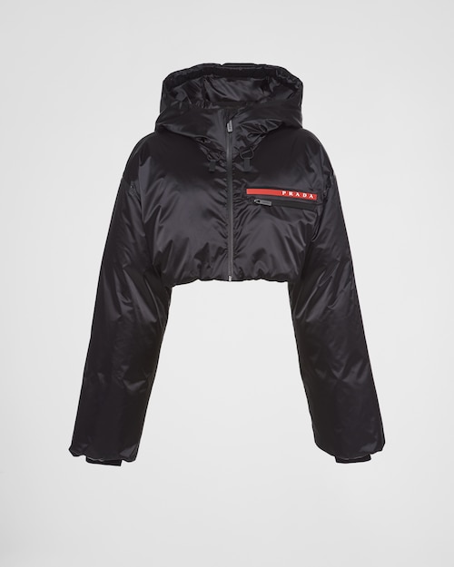 Prada 技術 Re-Nylon 連帽羽絨外套 1